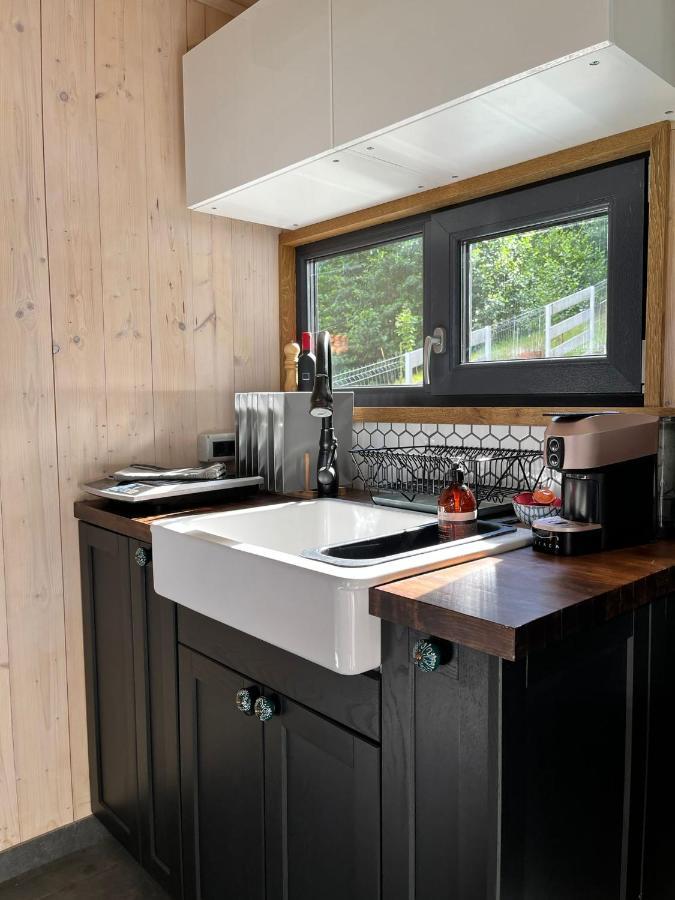 Villa Bramble Tiny House Zărneşti Exterior foto