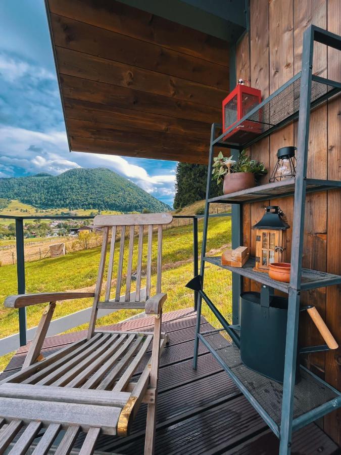Villa Bramble Tiny House Zărneşti Exterior foto