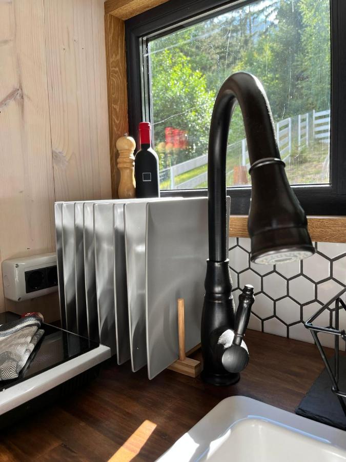 Villa Bramble Tiny House Zărneşti Exterior foto