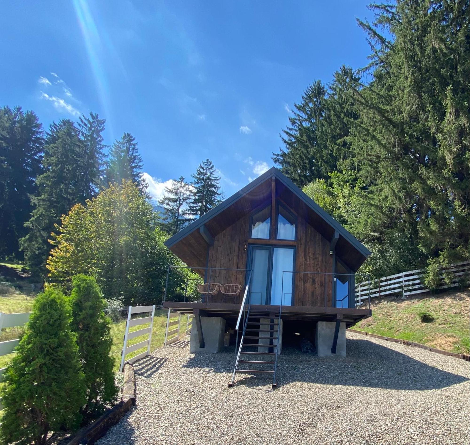 Villa Bramble Tiny House Zărneşti Exterior foto